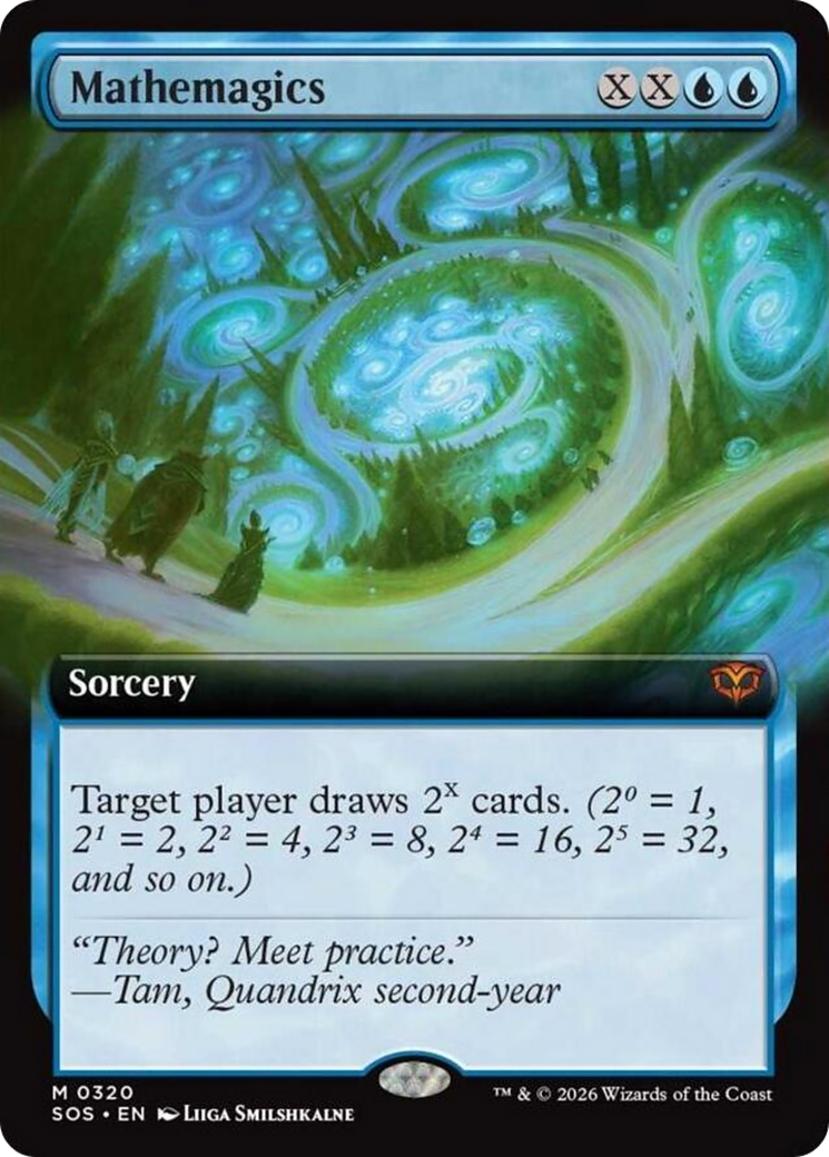 Mathemagics (Extended Art) [Secrets of Strixhaven] | Deep Dive Games St. Marys