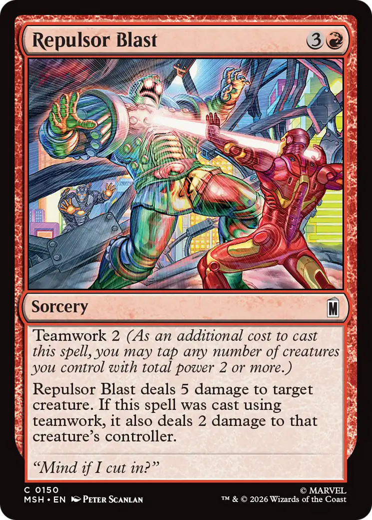 Repulsor Blast [Marvel Super Heroes] | Deep Dive Games St. Marys
