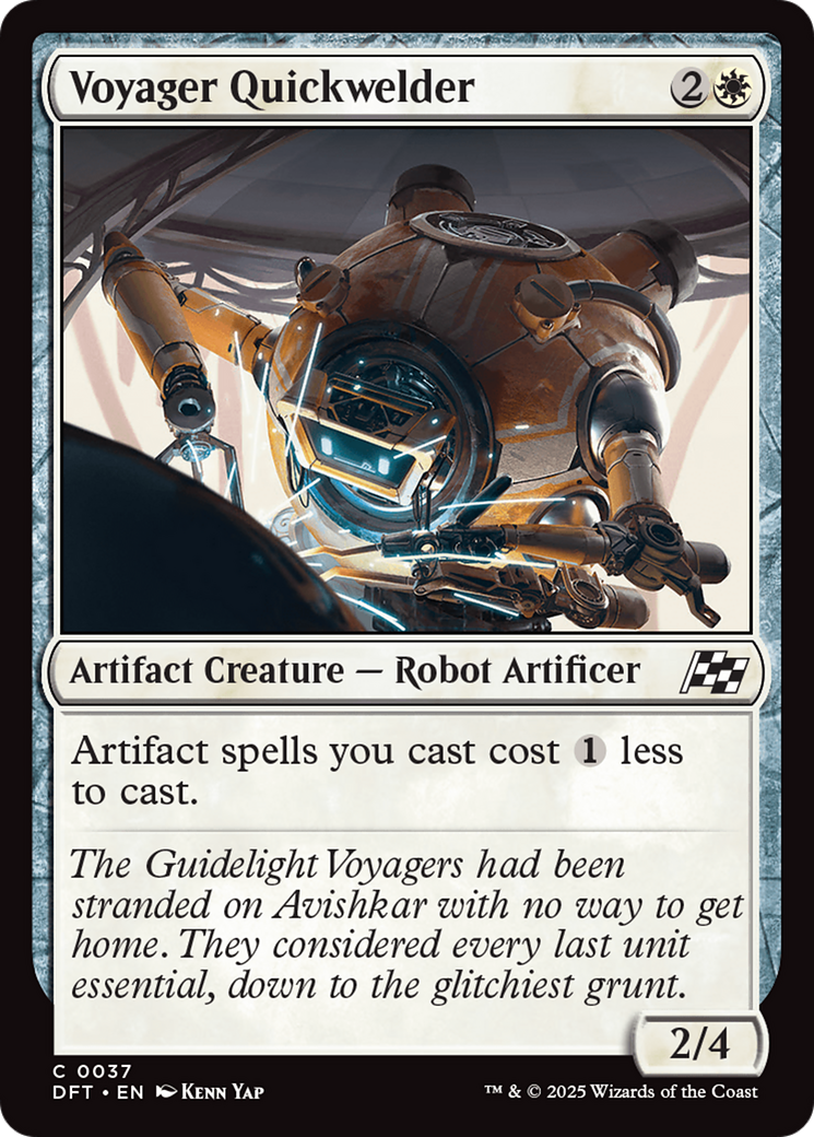 Voyager Quickwelder [Aetherdrift] | Deep Dive Games St. Marys