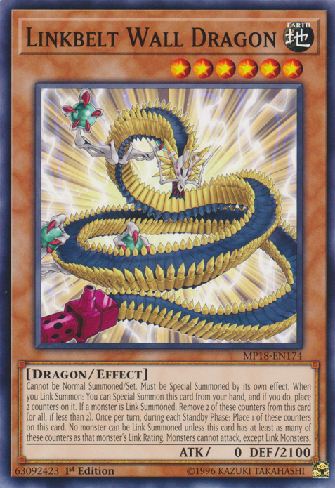 Linkbelt Wall Dragon [MP18-EN174] Common | Deep Dive Games St. Marys