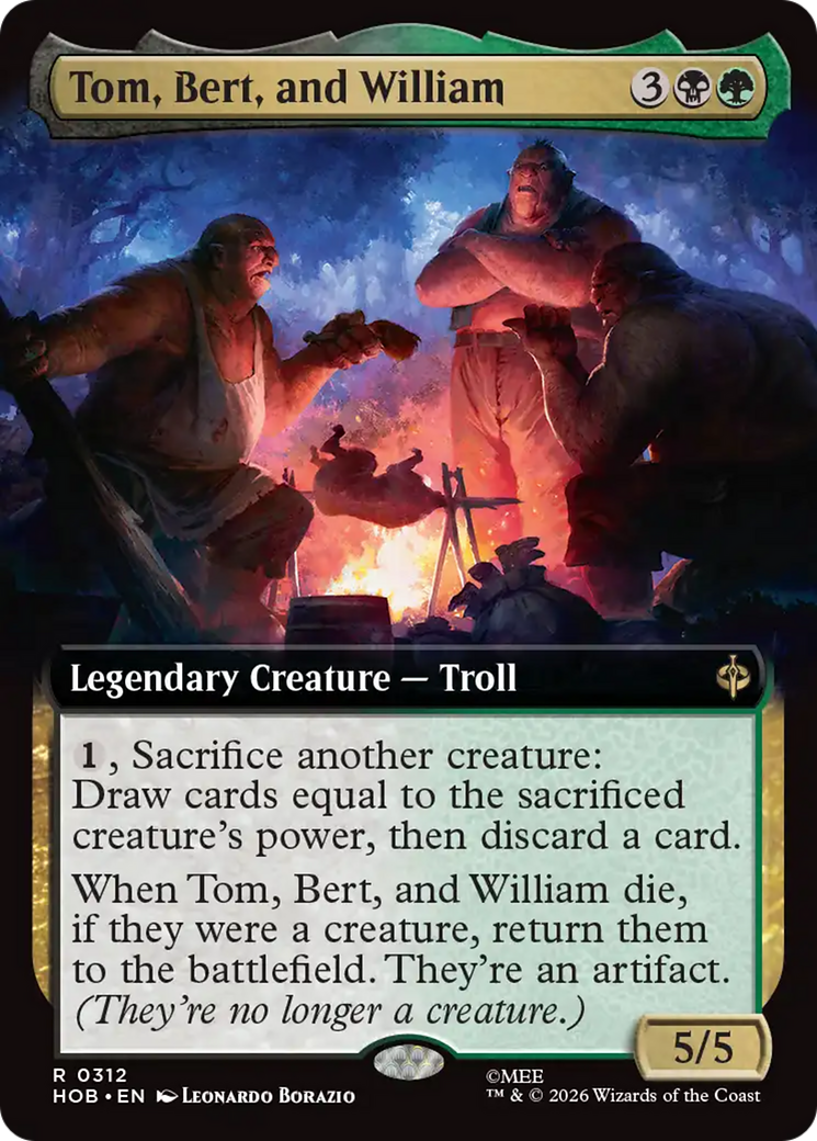 Tom, Bert, and William (Extended Art) [The Hobbit] | Deep Dive Games St. Marys