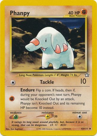 Phanpy (43/111) [Neo Genesis Unlimited] | Deep Dive Games St. Marys