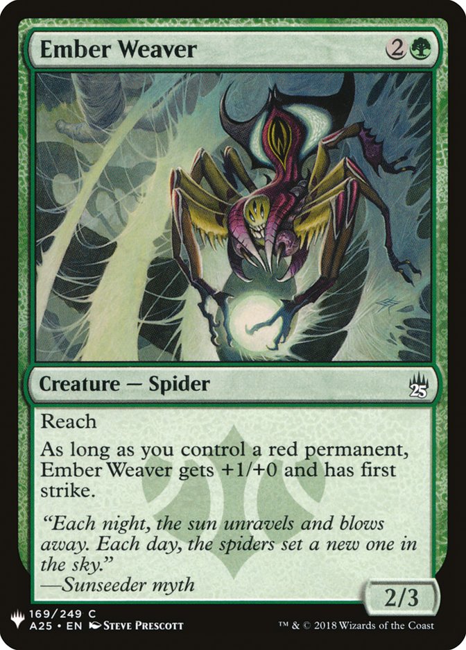 Ember Weaver [Mystery Booster] | Deep Dive Games St. Marys