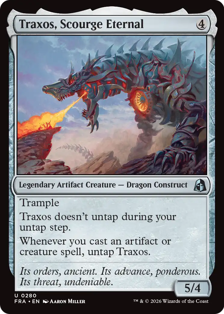 Traxos, Scourge Eternal [Reality Fracture] | Deep Dive Games St. Marys