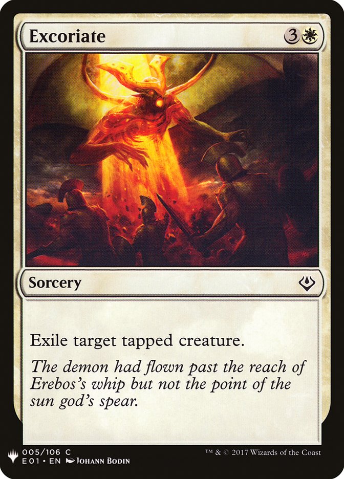 Excoriate [Mystery Booster] | Deep Dive Games St. Marys