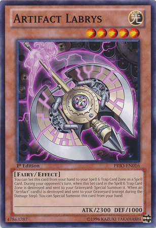 Artifact Labrys [PRIO-EN016] Common | Deep Dive Games St. Marys