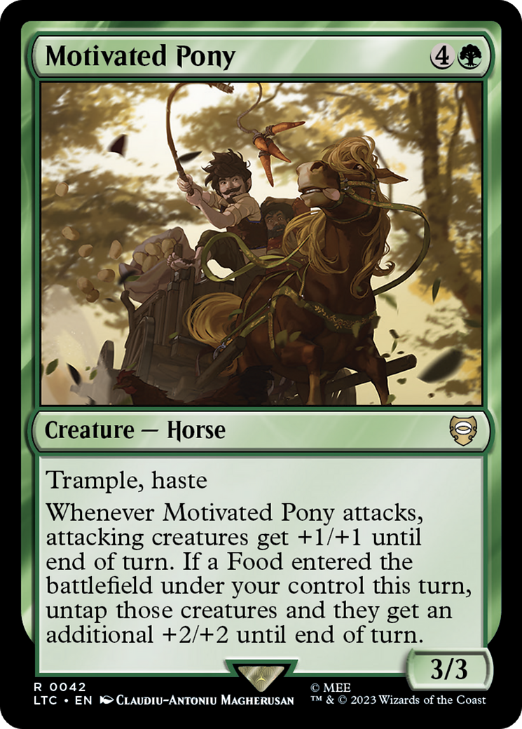 Motivated Pony [The Lord of the Rings: Tales of Middle-Earth Commander] | Deep Dive Games St. Marys