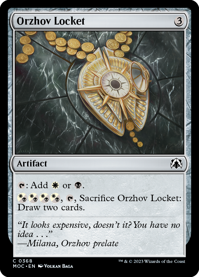 Orzhov Locket [March of the Machine Commander] | Deep Dive Games St. Marys