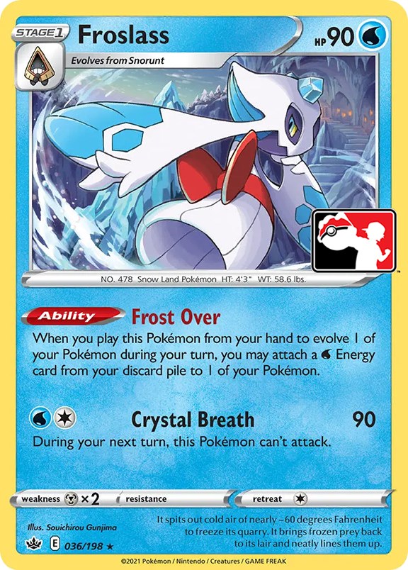 Froslass (036/198) [Prize Pack Series One] | Deep Dive Games St. Marys