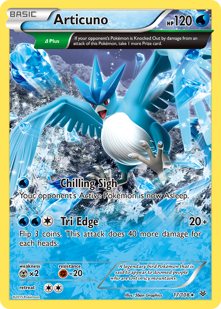 Articuno (17/108) [XY: Roaring Skies] | Deep Dive Games St. Marys