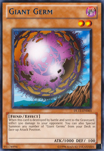 Giant Germ (Blue) [DL12-EN003] Rare | Deep Dive Games St. Marys