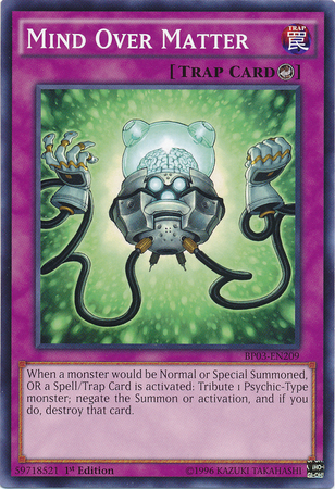 Mind Over Matter [BP03-EN209] Common | Deep Dive Games St. Marys