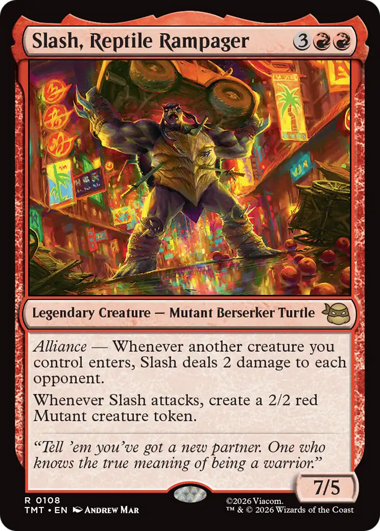 Slash, Reptile Rampager [Teenage Mutant Ninja Turtles] | Deep Dive Games St. Marys