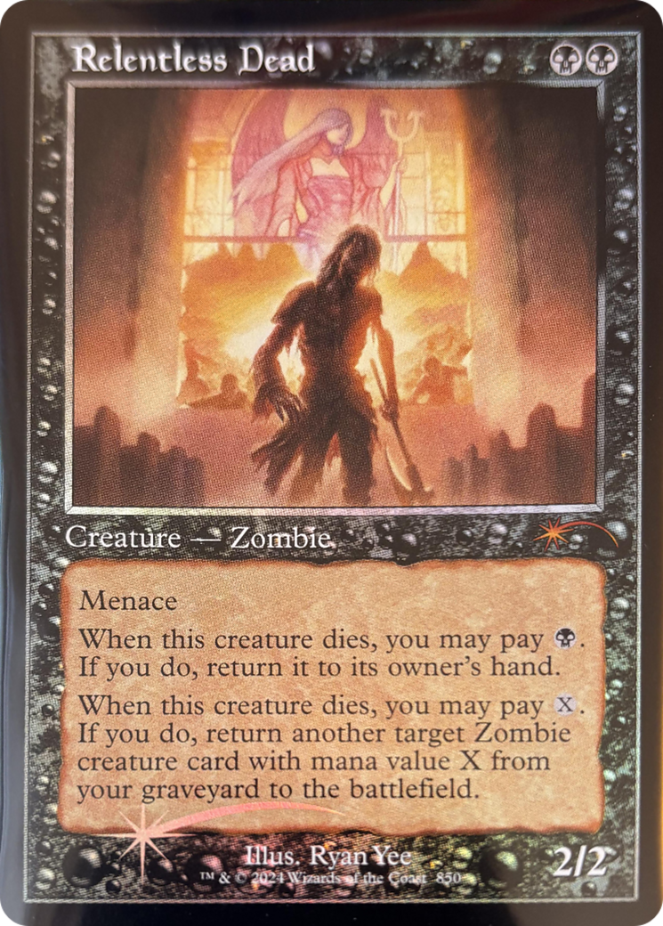 Relentless Dead (Retro Frame) [Secret Lair Drop Series] | Deep Dive Games St. Marys