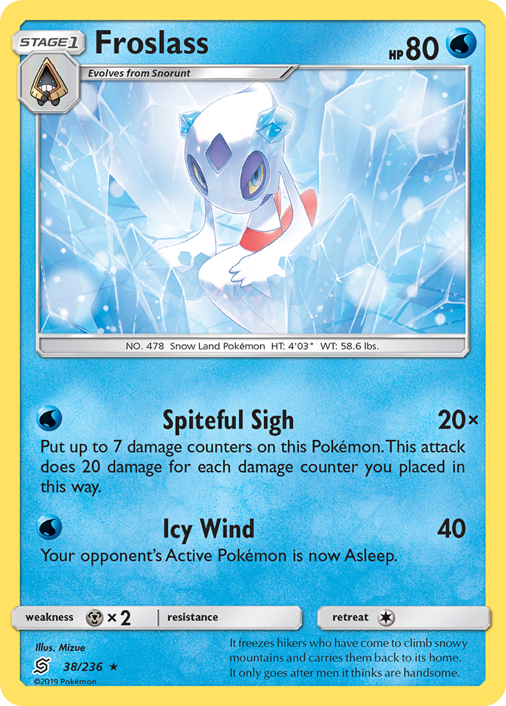 Froslass (38/236) [Sun & Moon: Unified Minds] | Deep Dive Games St. Marys