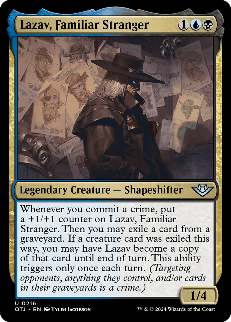 Lazav, Familiar Stranger [Outlaws of Thunder Junction] | Deep Dive Games St. Marys