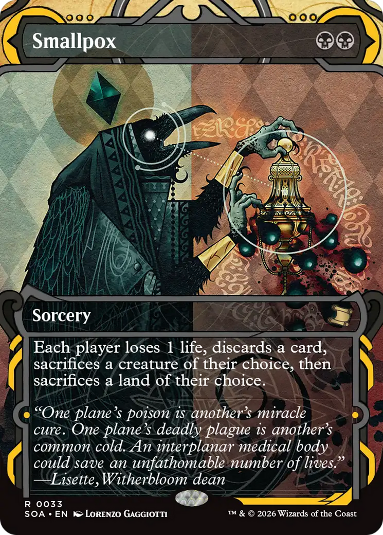 Smallpox [Secrets of Strixhaven: Mystical Archive] | Deep Dive Games St. Marys