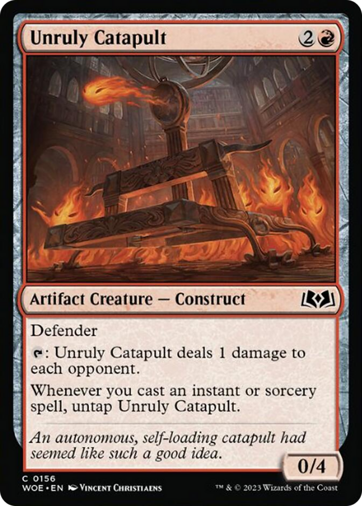 Unruly Catapult [Wilds of Eldraine] | Deep Dive Games St. Marys