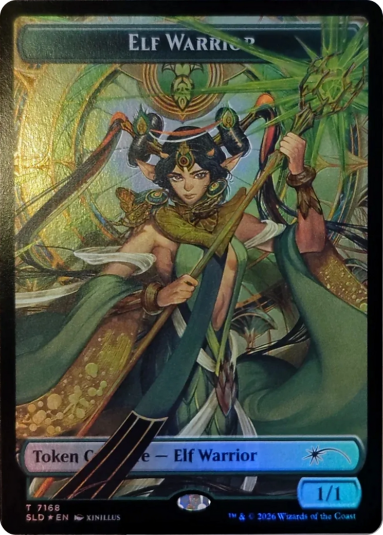 Elf Warrior Token (7168) [Secret Lair Drop Series] | Deep Dive Games St. Marys