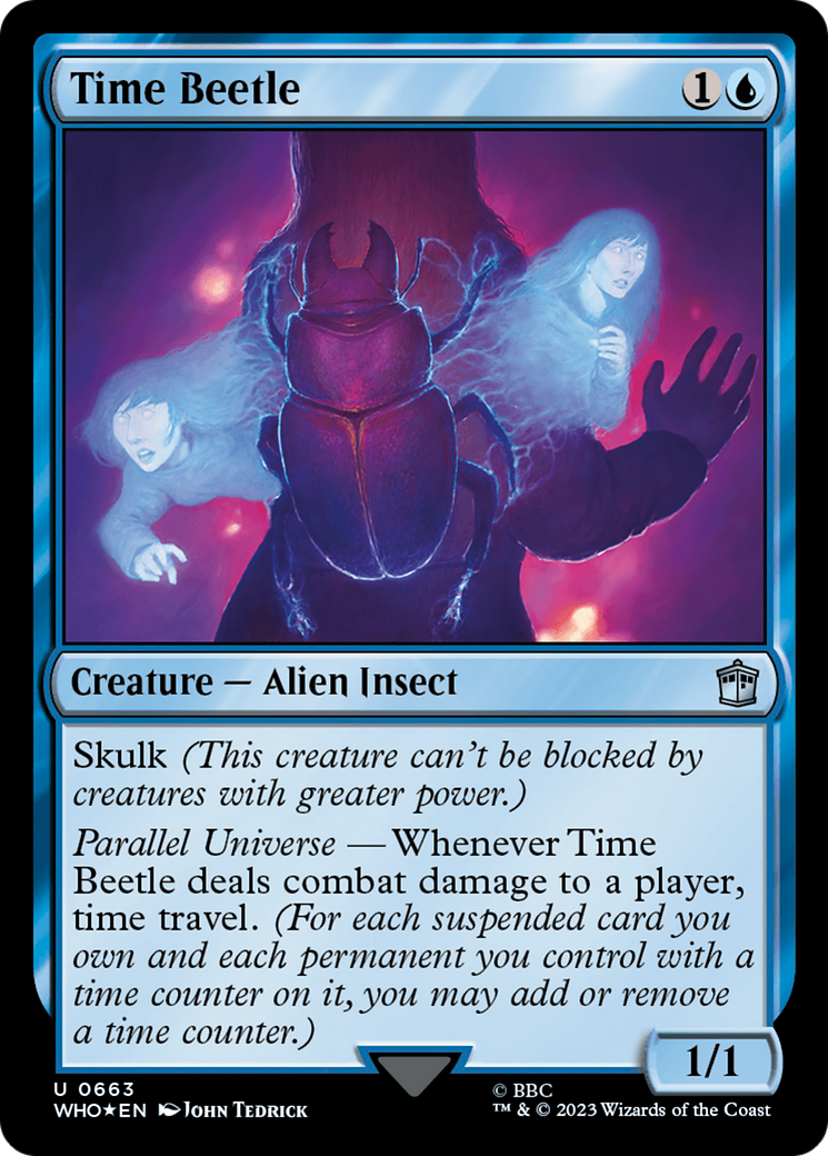 Time Beetle (Surge Foil) [Doctor Who] | Deep Dive Games St. Marys