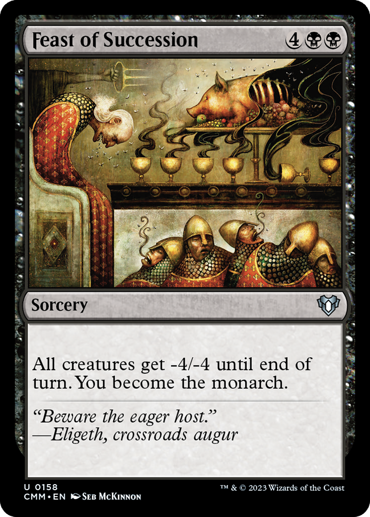 Feast of Succession [Commander Masters] | Deep Dive Games St. Marys