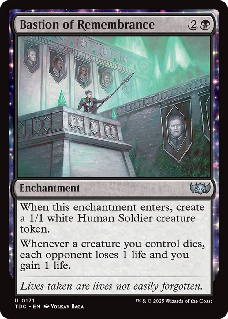 Bastion of Remembrance [Tarkir: Dragonstorm Commander] | Deep Dive Games St. Marys