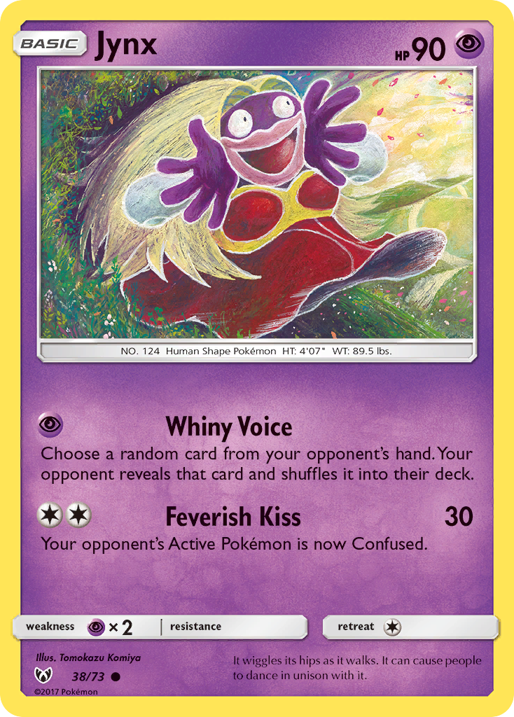 Jynx (38/73) [Sun & Moon: Shining Legends] | Deep Dive Games St. Marys