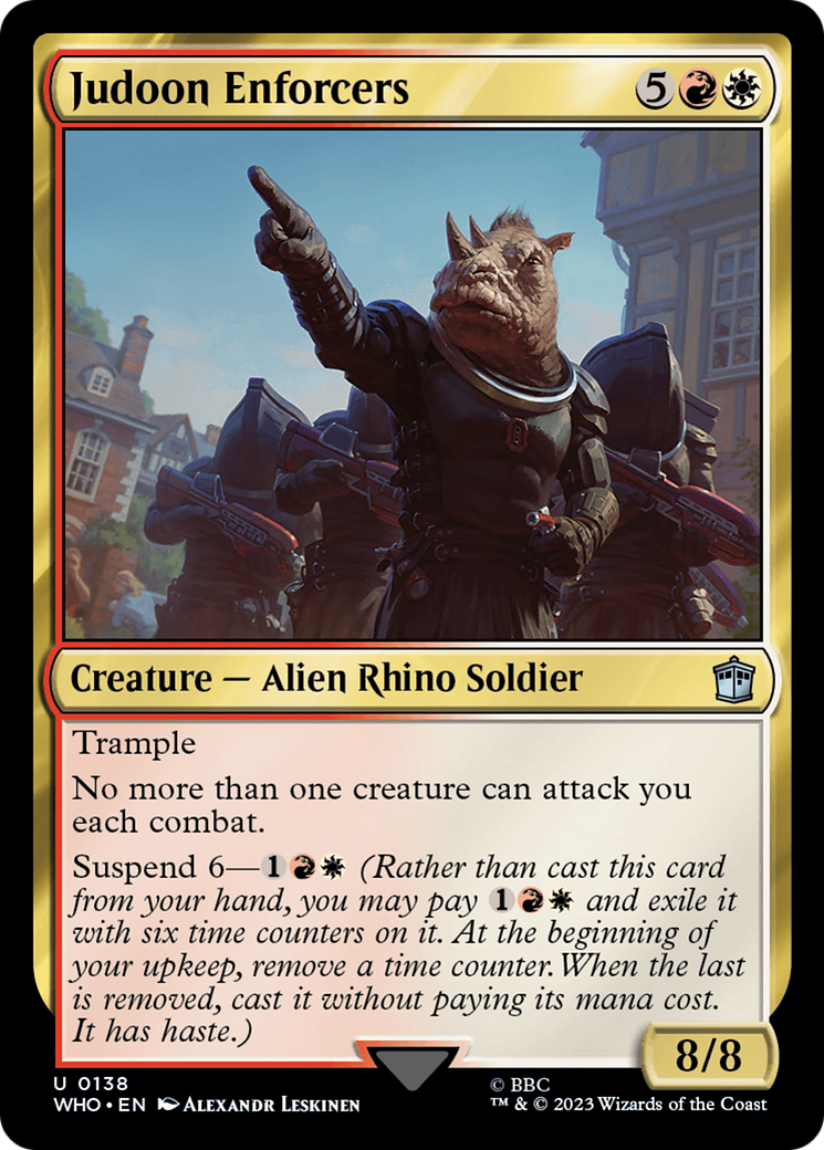 Judoon Enforcers [Doctor Who] | Deep Dive Games St. Marys