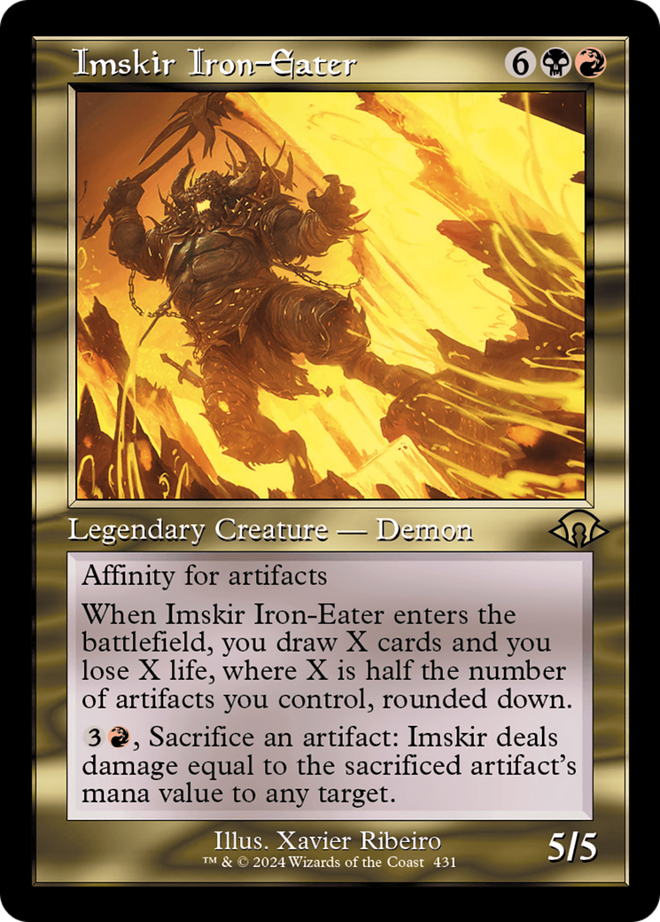 Imskir Iron-Eater (Retro) [Modern Horizons 3] | Deep Dive Games St. Marys