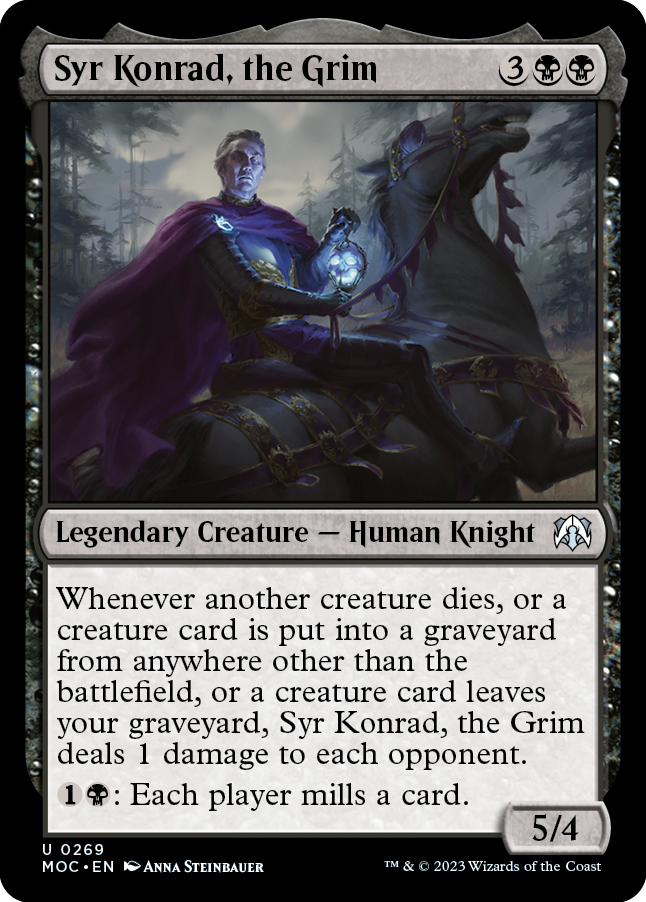 Syr Konrad, the Grim [March of the Machine Commander] | Deep Dive Games St. Marys