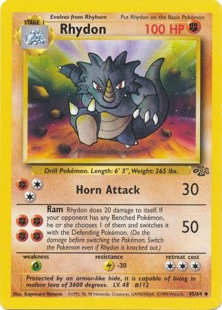 Rhydon (45/64) [Jungle Unlimited] | Deep Dive Games St. Marys