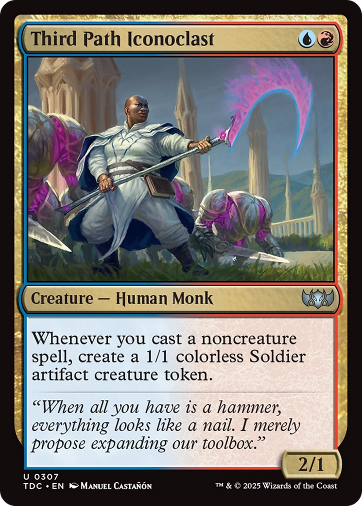 Third Path Iconoclast [Tarkir: Dragonstorm Commander] | Deep Dive Games St. Marys