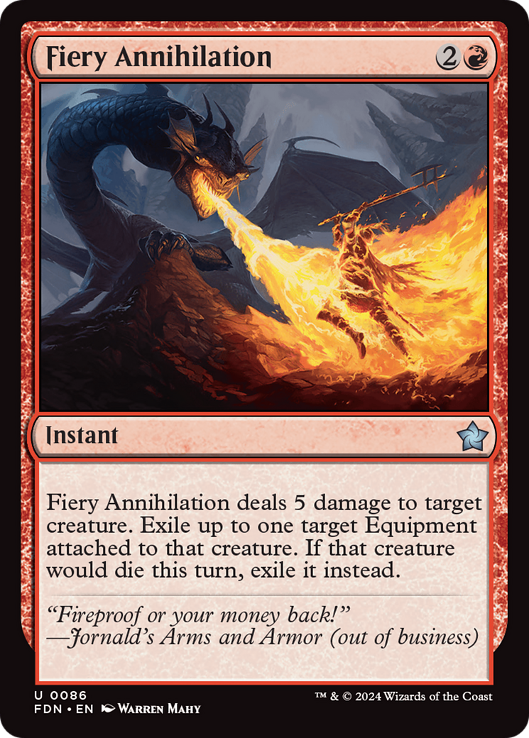 Fiery Annihilation [Foundations] | Deep Dive Games St. Marys