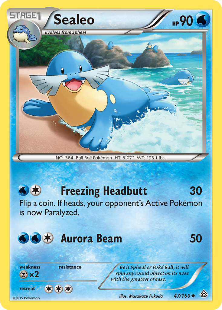 Sealeo (47/160) [XY: Primal Clash] | Deep Dive Games St. Marys