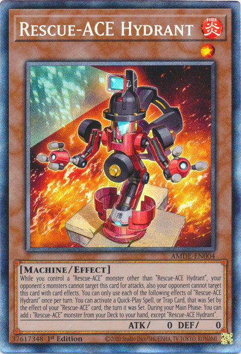 Rescue-ACE Hydrant [AMDE-EN004] Collector's Rare | Deep Dive Games St. Marys