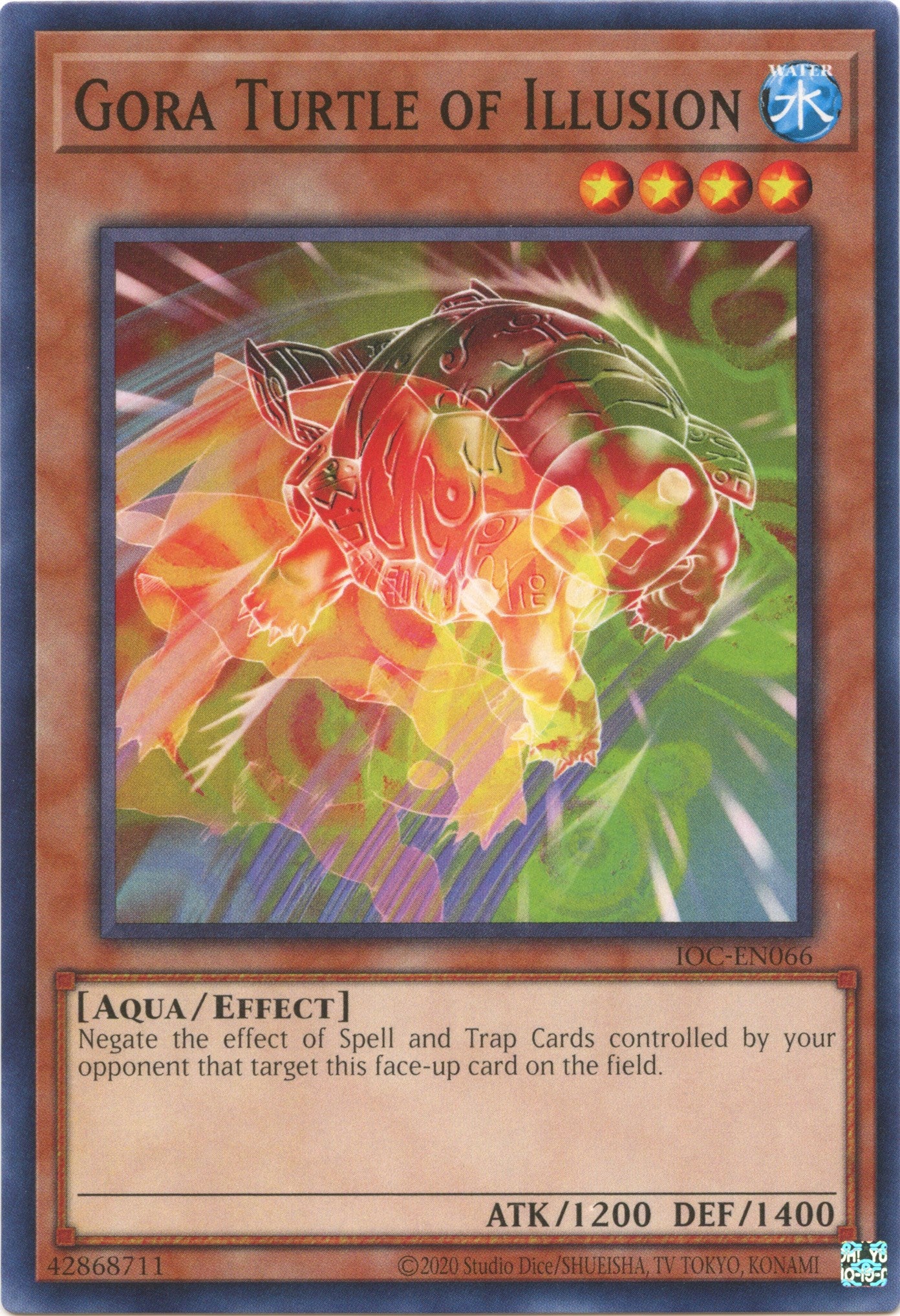 Gora Turtle of Illusion (25th Anniversary) [IOC-EN066] Common | Deep Dive Games St. Marys