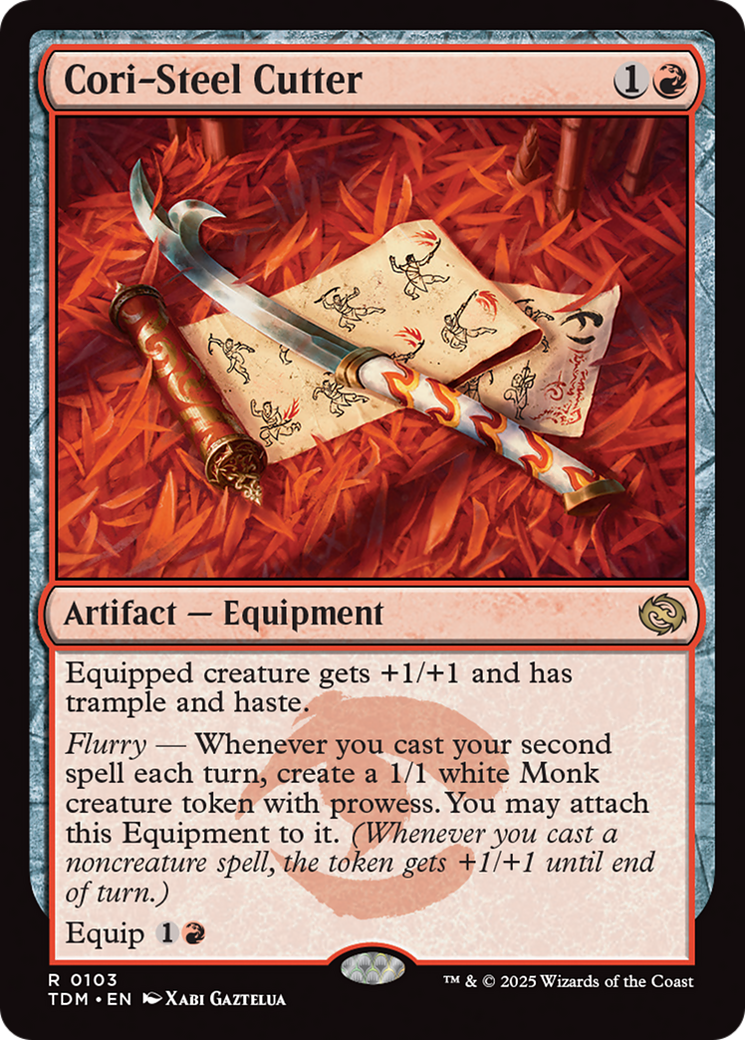 Cori-Steel Cutter [Tarkir: Dragonstorm] | Deep Dive Games St. Marys