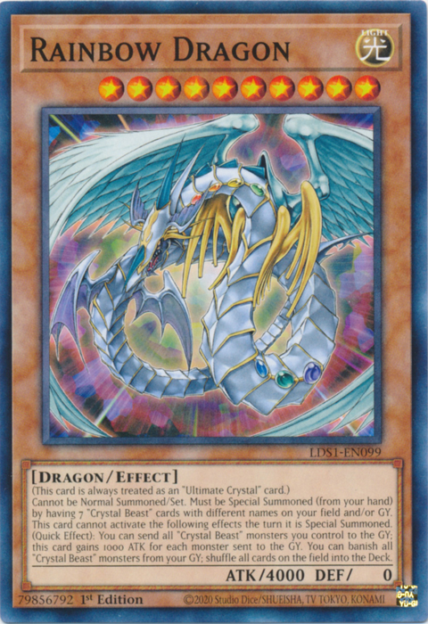 Rainbow Dragon [LDS1-EN099] Common | Deep Dive Games St. Marys