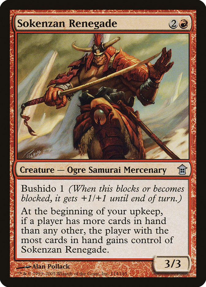 Sokenzan Renegade [Saviors of Kamigawa] | Deep Dive Games St. Marys