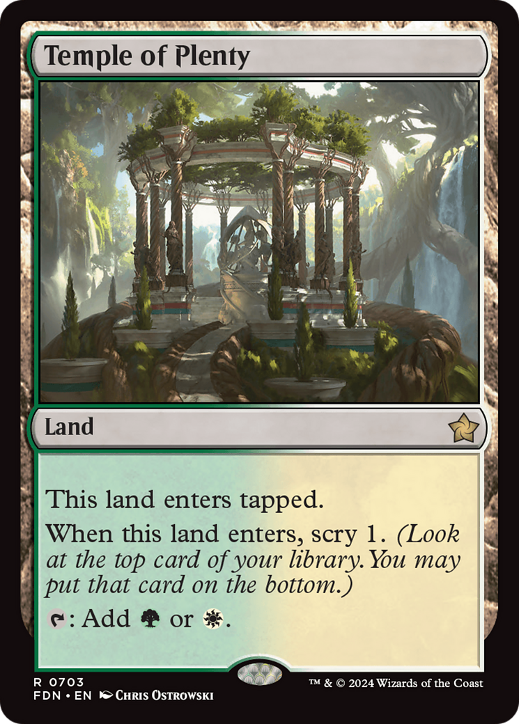 Temple of Plenty [Foundations] | Deep Dive Games St. Marys