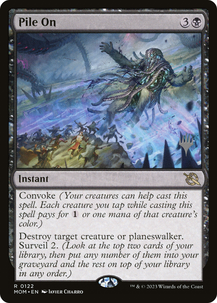 Pile On (Promo Pack) [March of the Machine Promos] | Deep Dive Games St. Marys