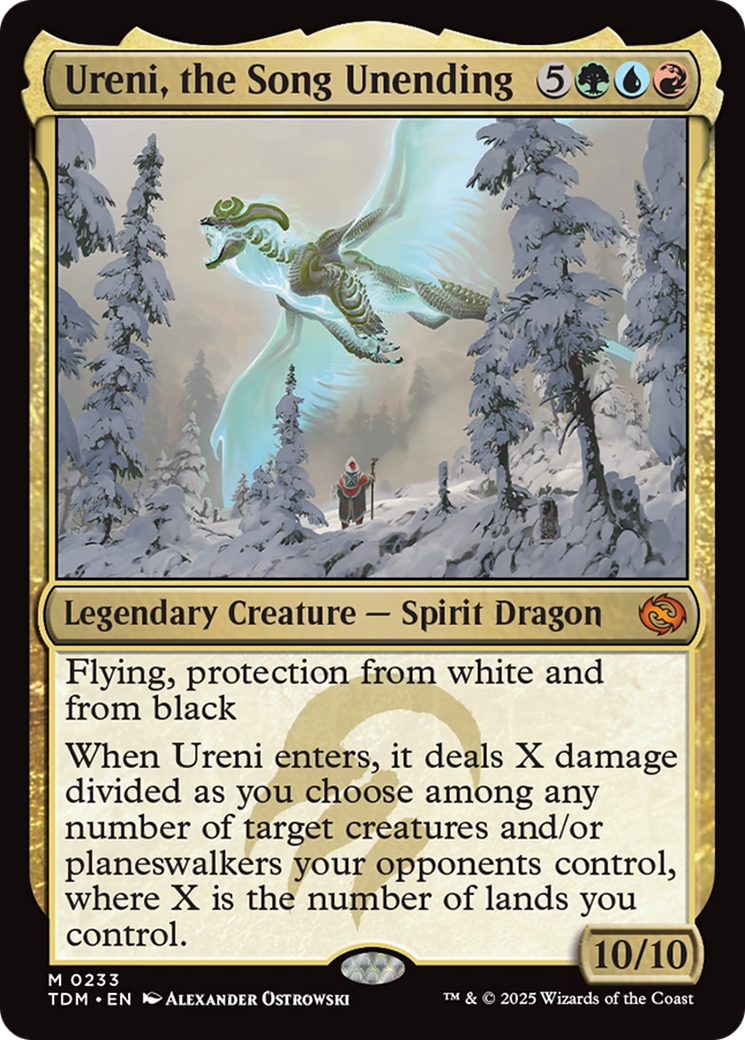 Ureni, the Song Unending [Tarkir: Dragonstorm] | Deep Dive Games St. Marys