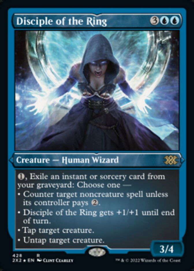 Disciple of the Ring (Foil Etched) [Double Masters 2022] | Deep Dive Games St. Marys