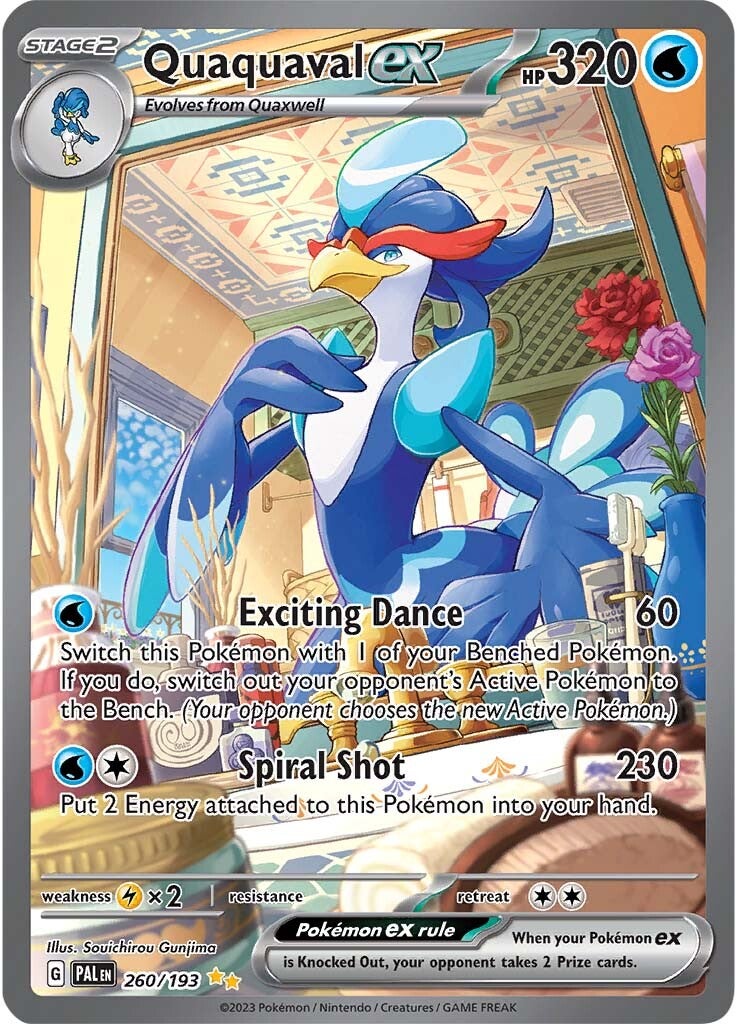 Quaquaval ex (260/193) [Scarlet & Violet: Paldea Evolved] | Deep Dive Games St. Marys