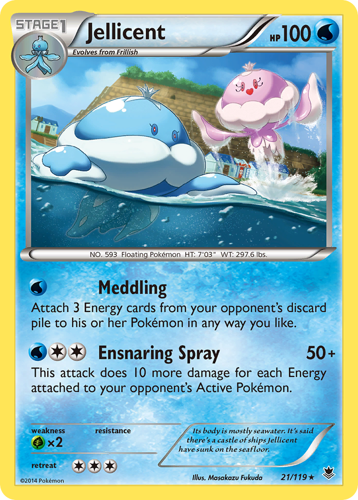 Jellicent (21/119) [XY: Phantom Forces] | Deep Dive Games St. Marys