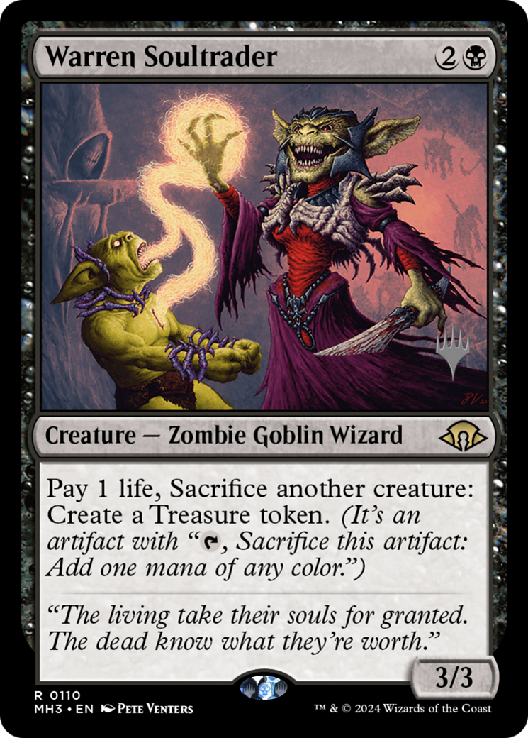 Warren Soultrader (Promo Pack) [Modern Horizons 3 Promos] | Deep Dive Games St. Marys