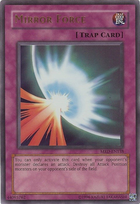 Mirror Force [MRD-EN138] Ultra Rare | Deep Dive Games St. Marys