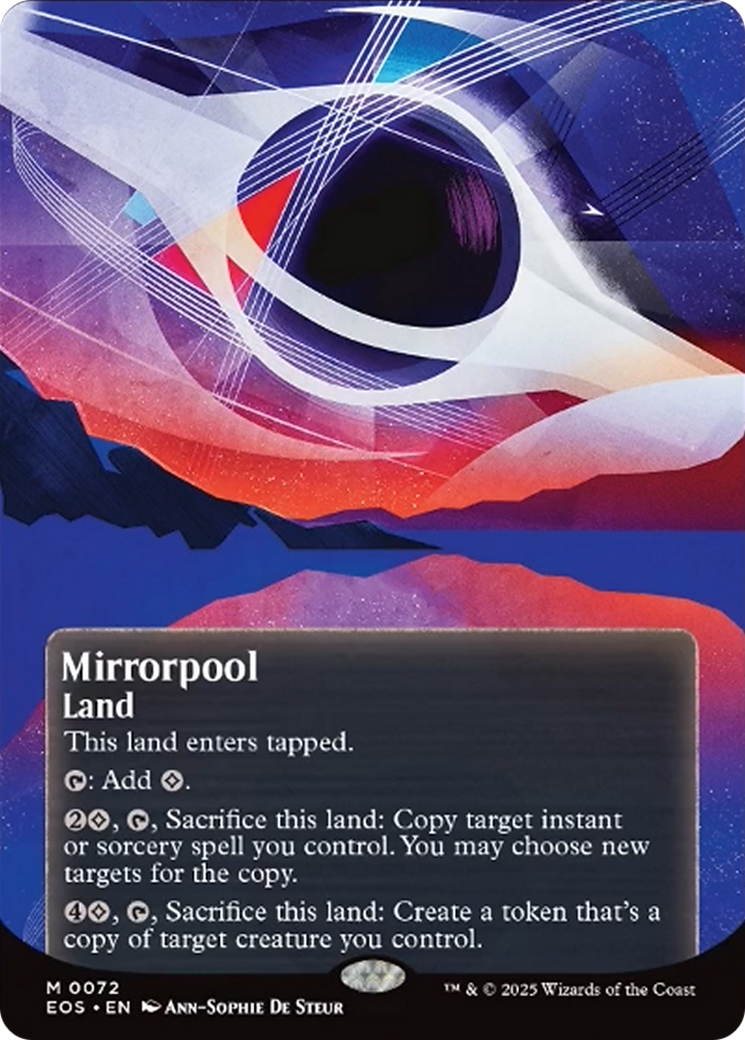 Mirrorpool (0072) (Borderless) [Edge of Eternities: Stellar Sights] | Deep Dive Games St. Marys