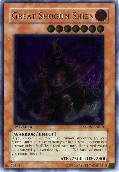 Great Shogun Shien [STON-EN013] Ultimate Rare | Deep Dive Games St. Marys