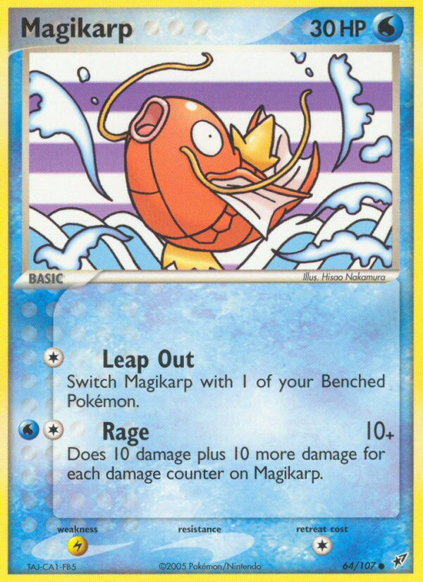 Magikarp (64/107) [EX: Deoxys] | Deep Dive Games St. Marys